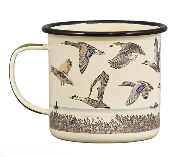 lake and duck mug