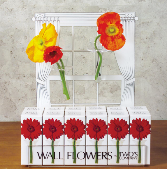 wall flower vase