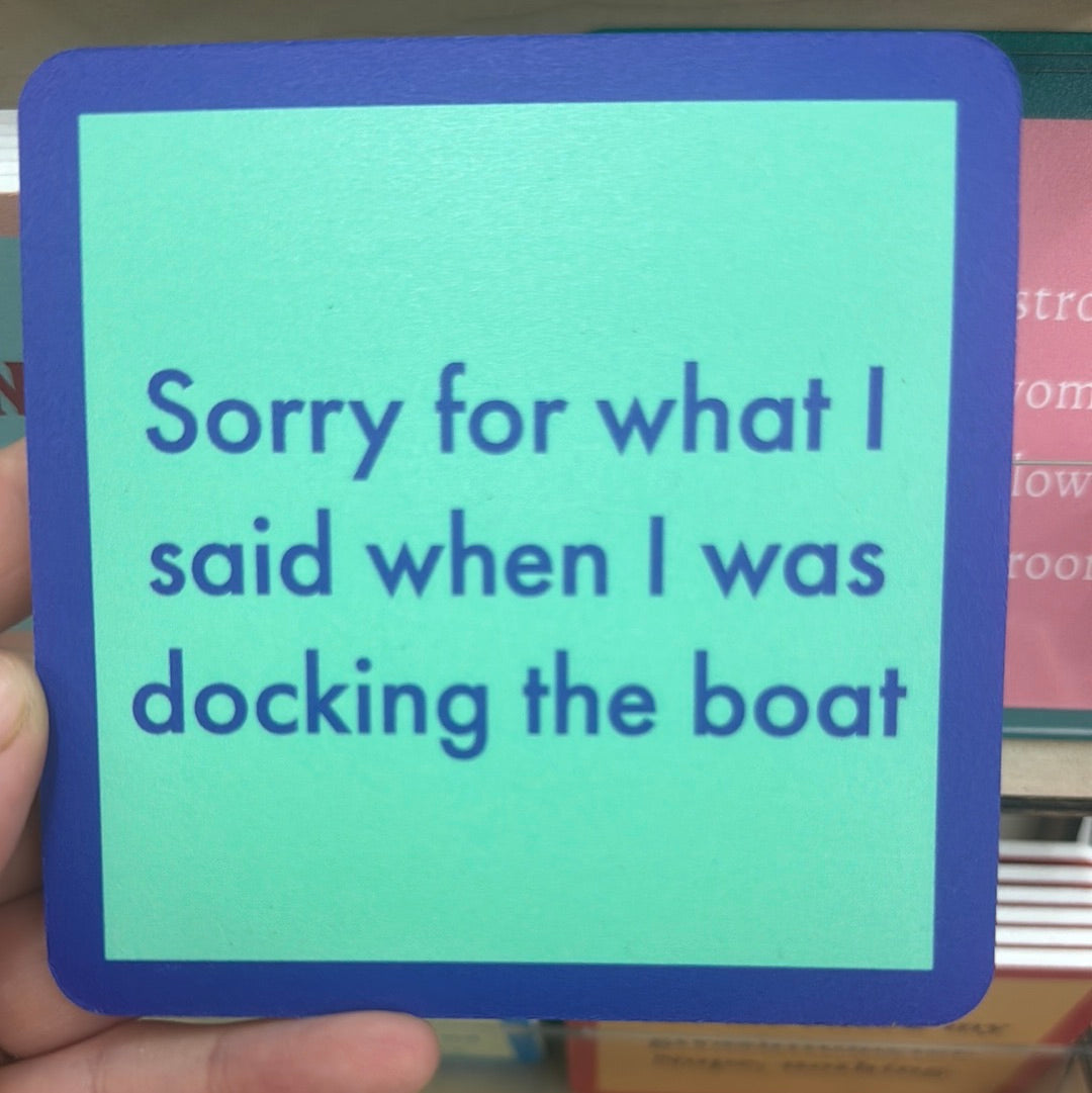 Beach Docking Coaster