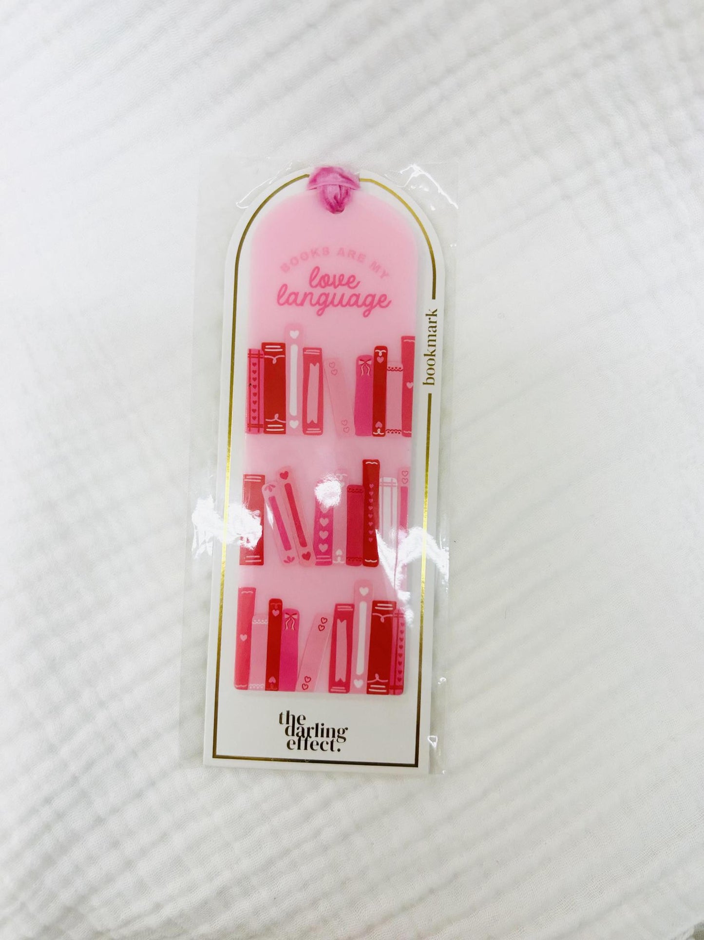 Acrylic Bookmark-Books are My Love Language