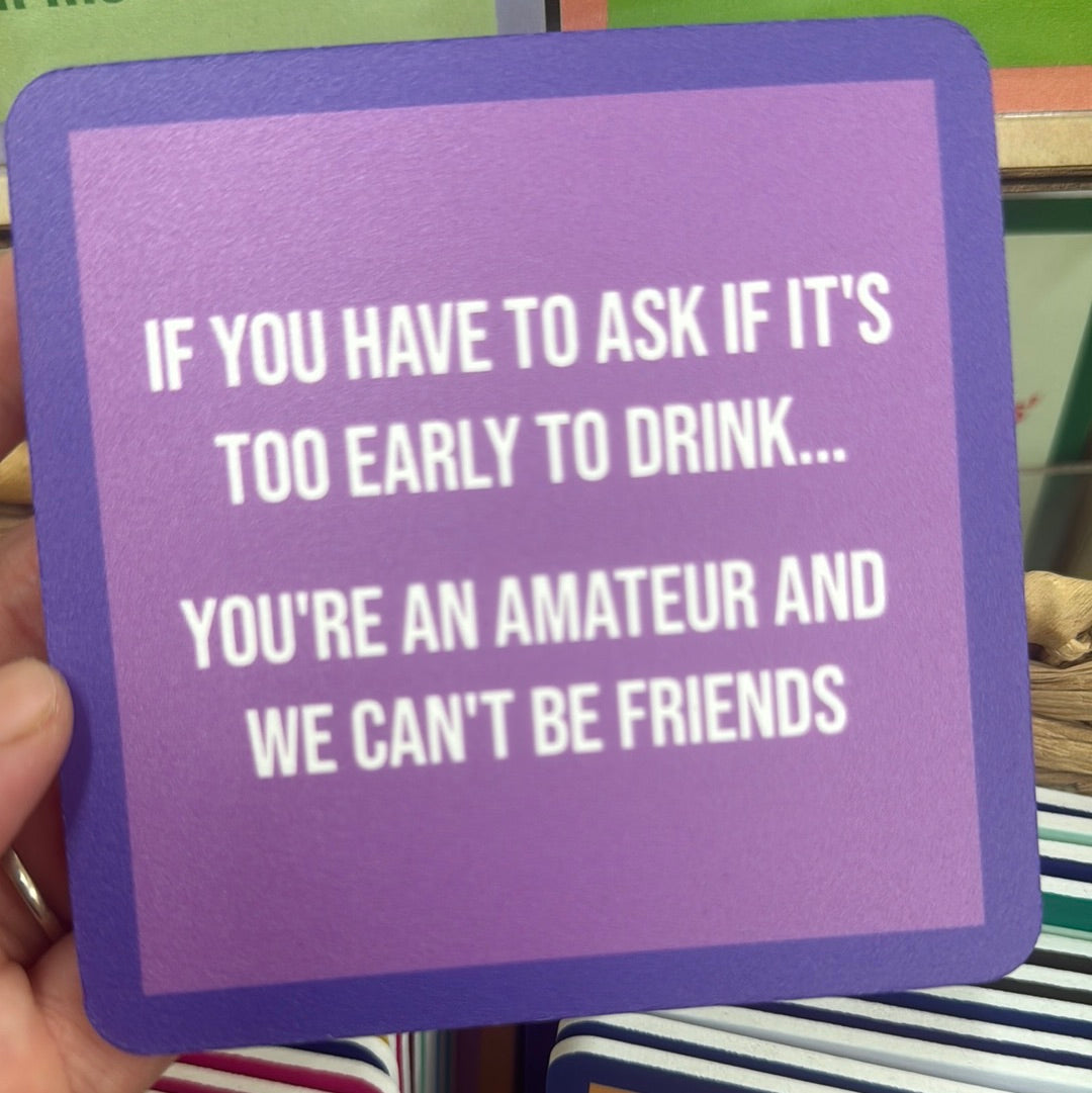 Amateur coaster