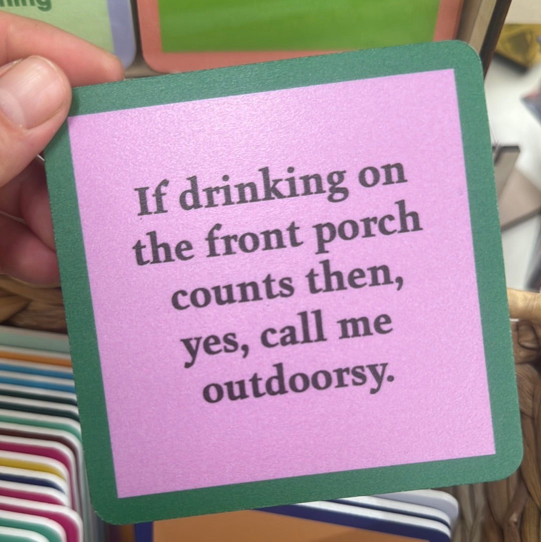 Outdoorsy coaster