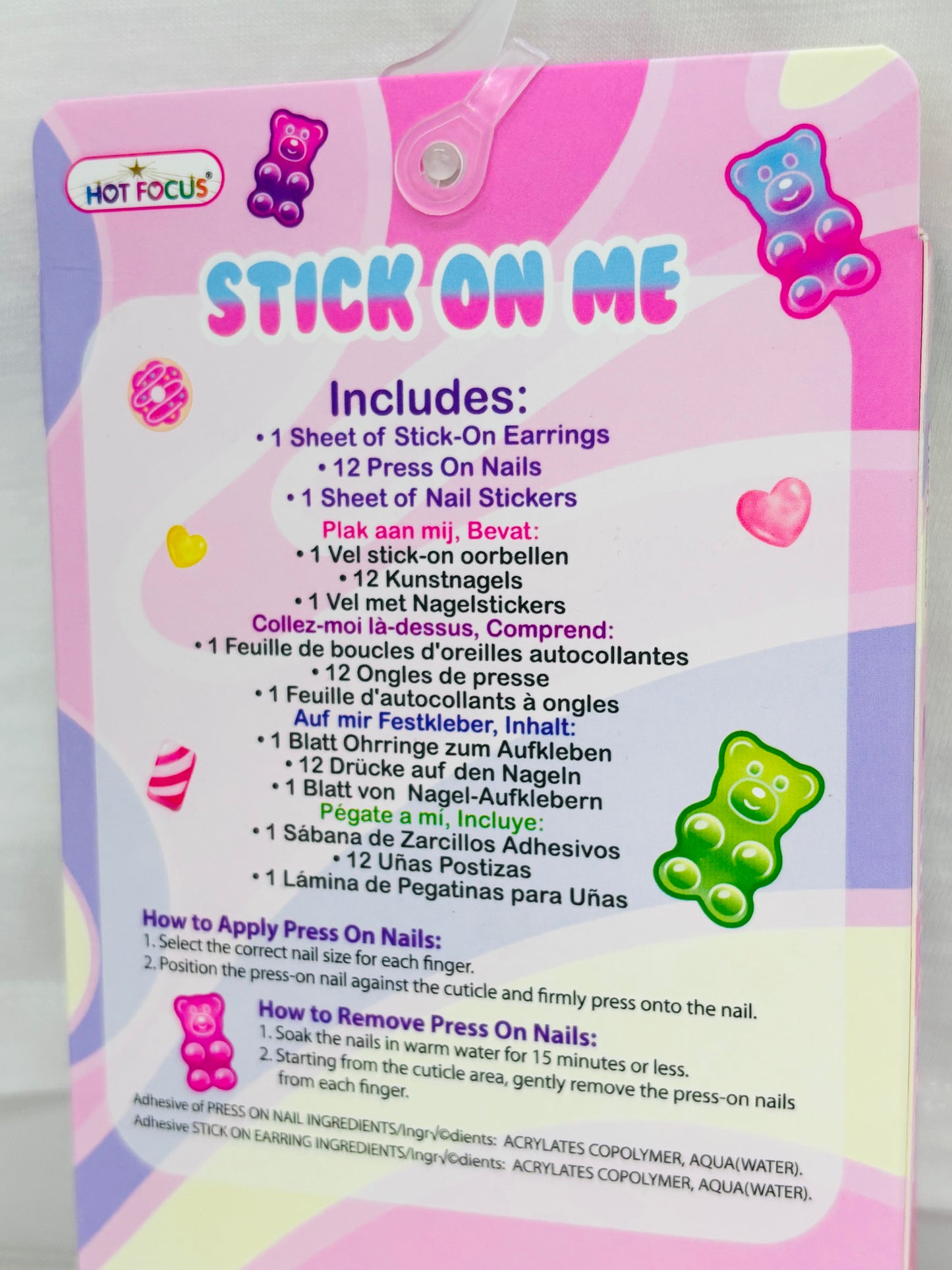 Stick On Me Set