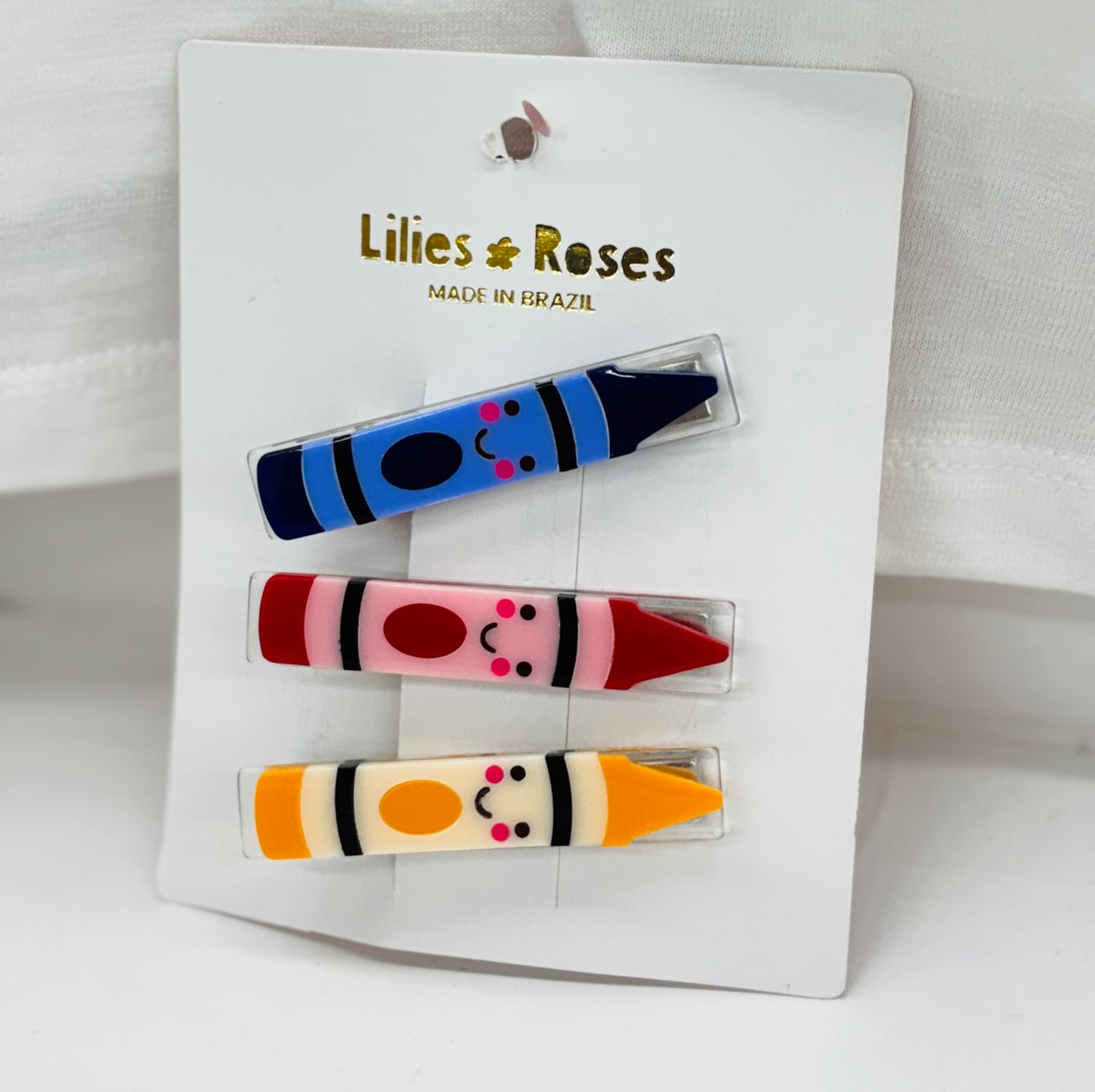 Crayon Hair Pins