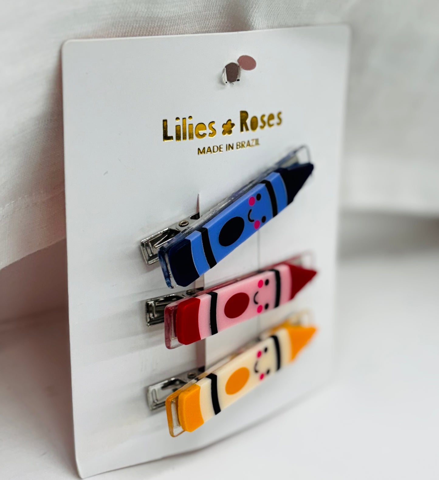 Crayon Hair Pins