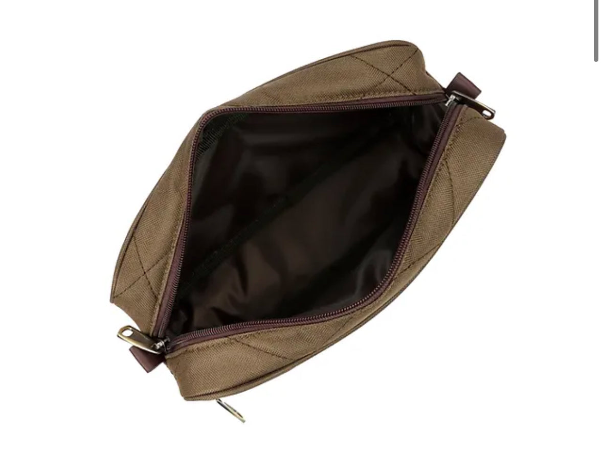 Quilted Dopp Kit Bag