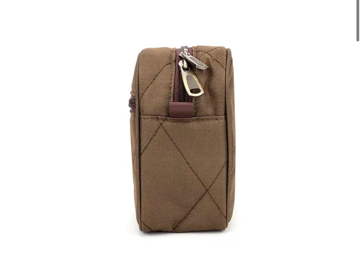 Quilted Dopp Kit Bag