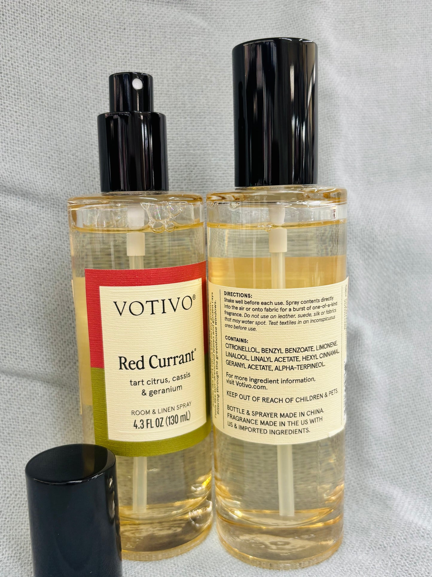 Votivo Red Currant Room & Linen Spray