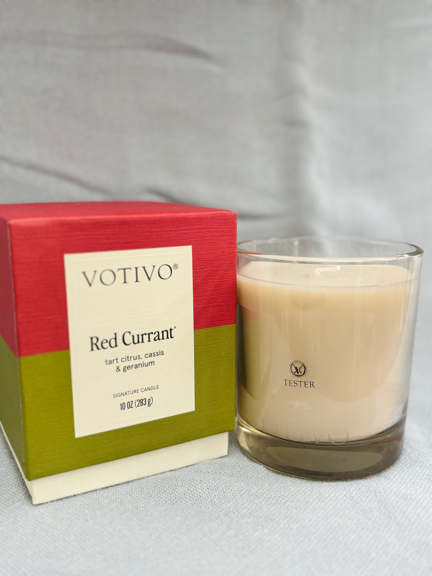 Votivo Red Currant Boxed Candle