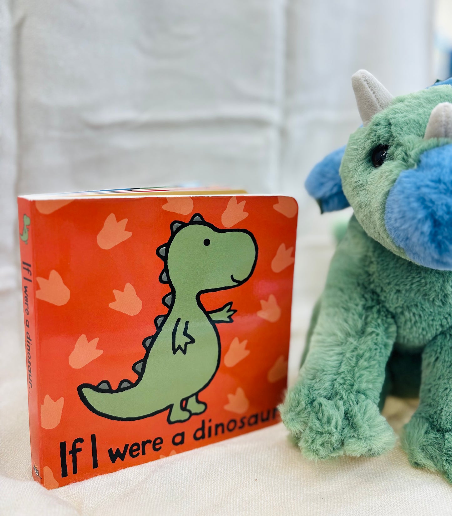 "If I were a dinosaur" Jellycat Book