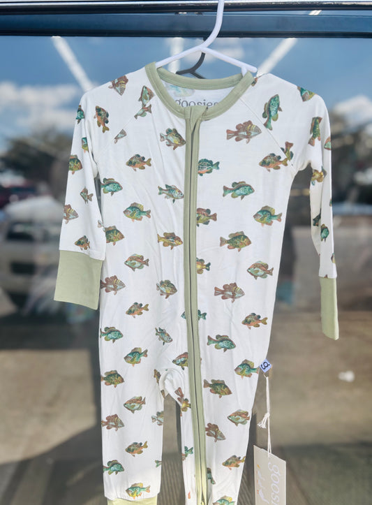 Goosies Zip-Up Fish PJ's