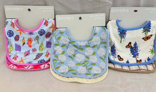 Goosies Girls' Adjustable Bibs (set of 2)
