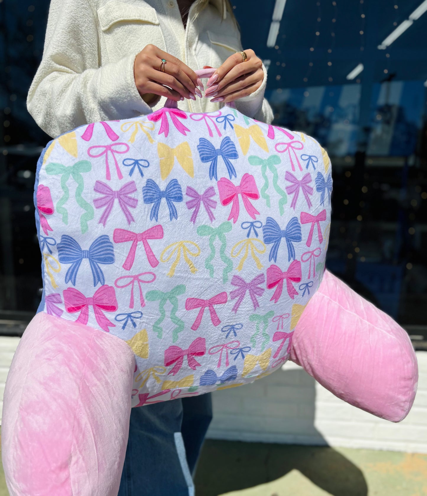 Pretty Bows Lounge Pillow