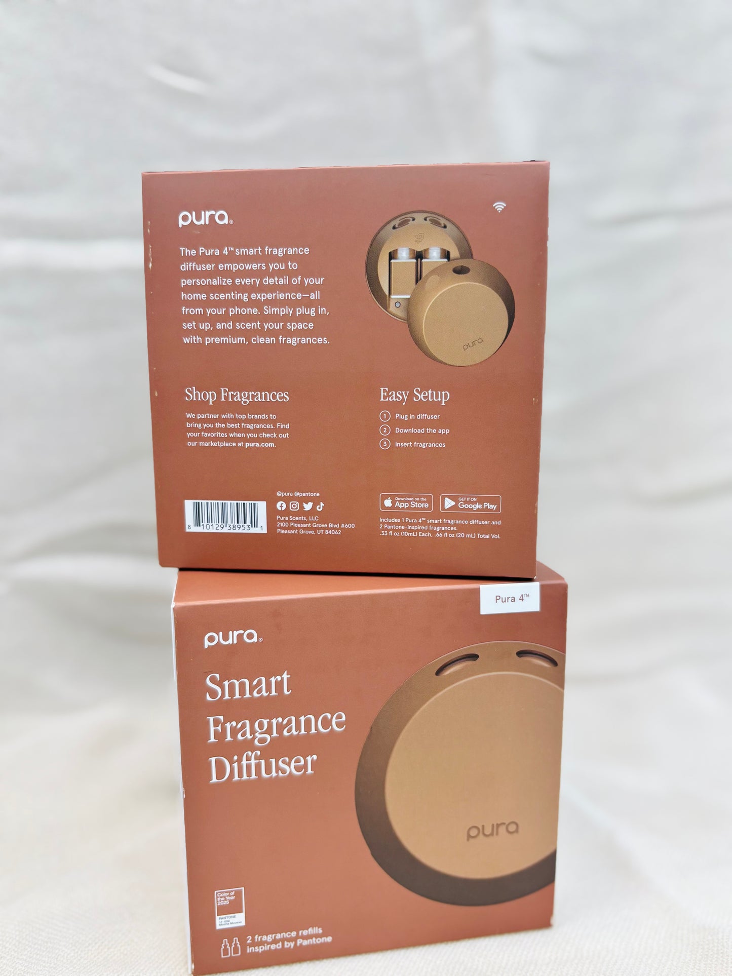 Pura Smart Fragrance Diffuser (Mocha Edition)