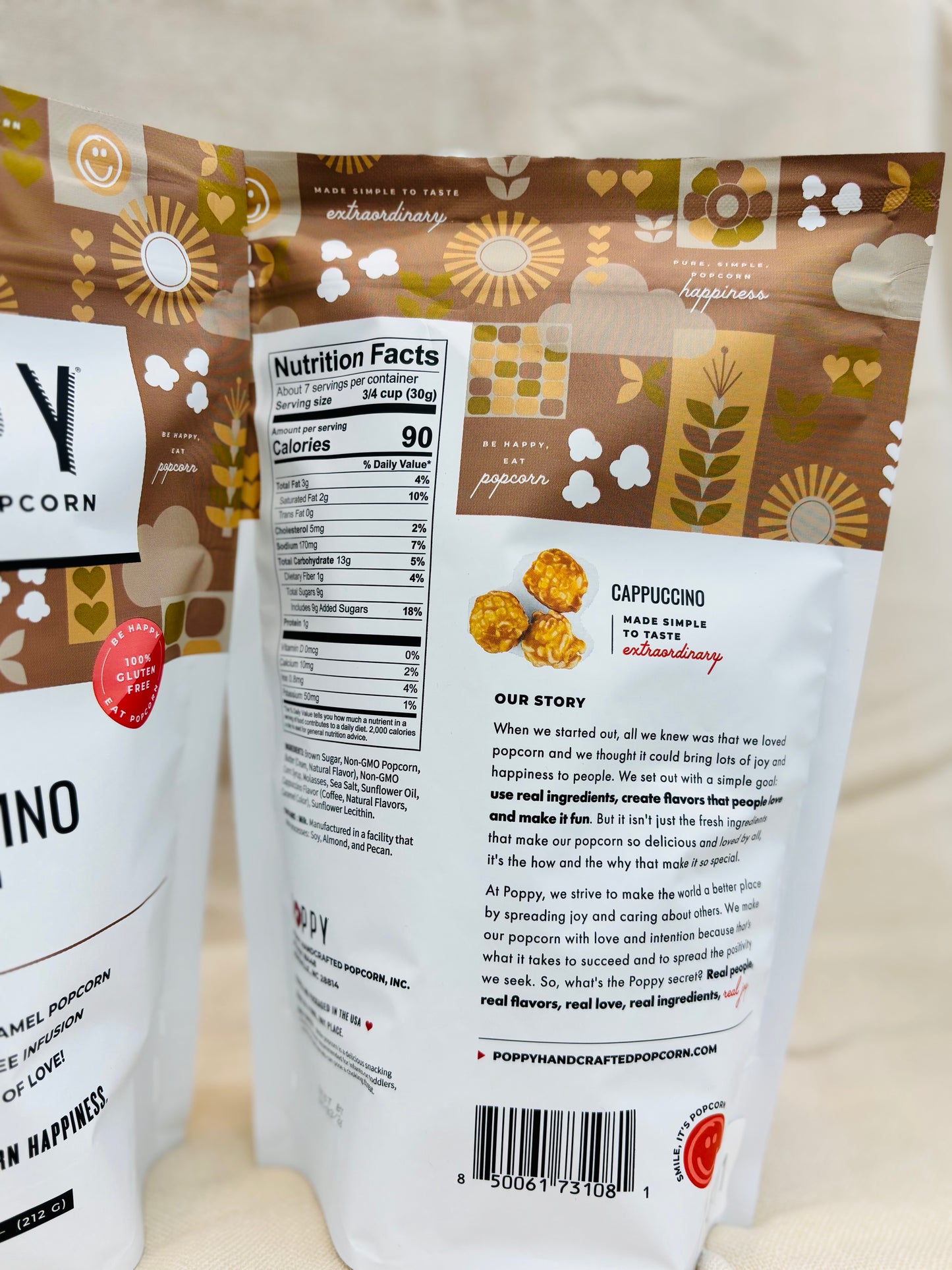 Cappuccino Poppy Popcorn