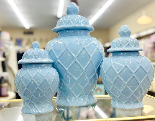 Textured Ginger Jar