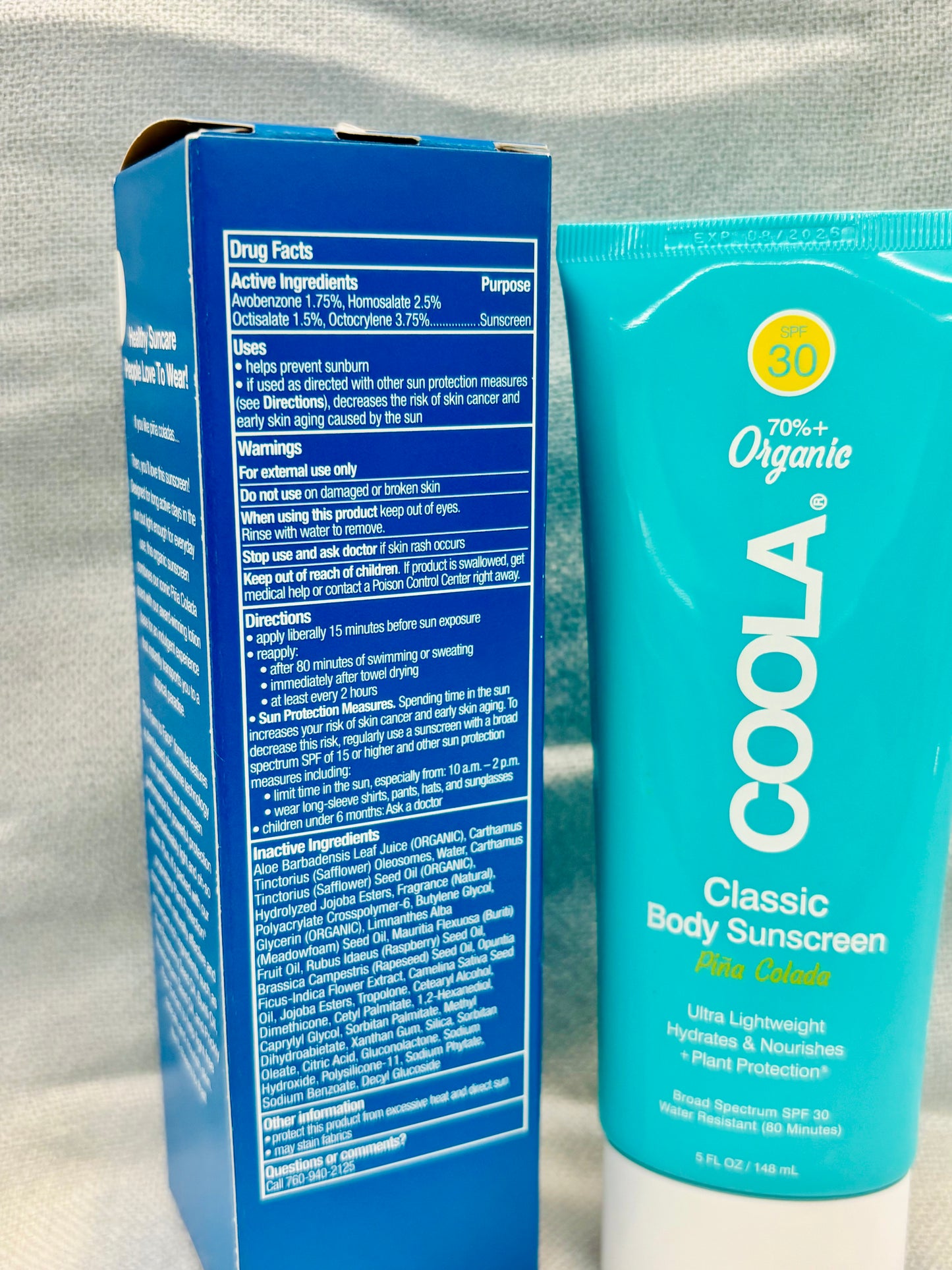 Coola Pina Colada body Sunscreen - SPF 30