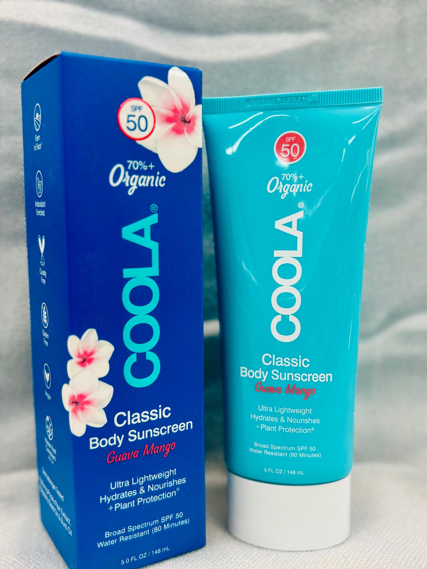 Coola Guava Mango Body Sunscreen- SPF 50