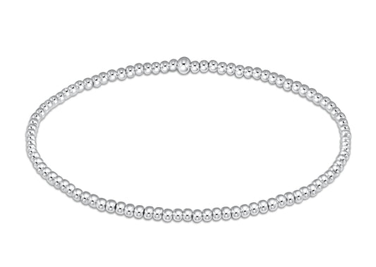 Classic Sterling Bead Bracelet