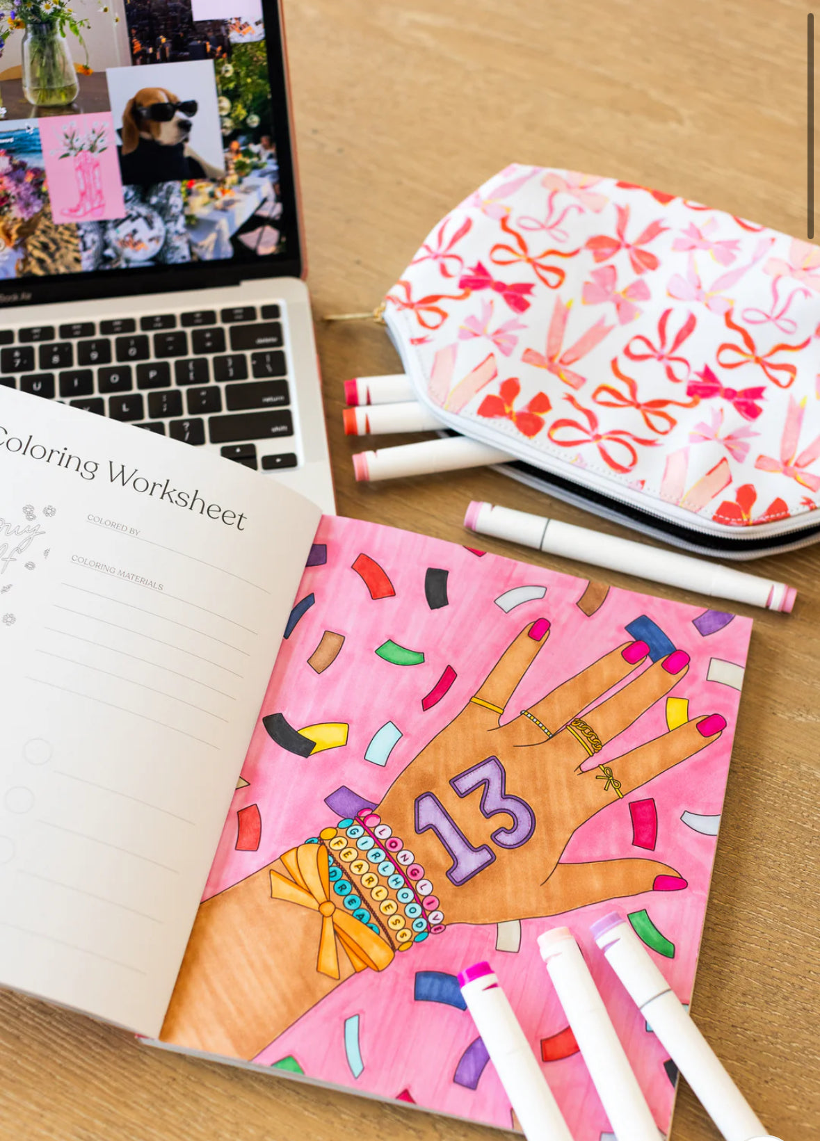 Put a Bow on It Coloring Book