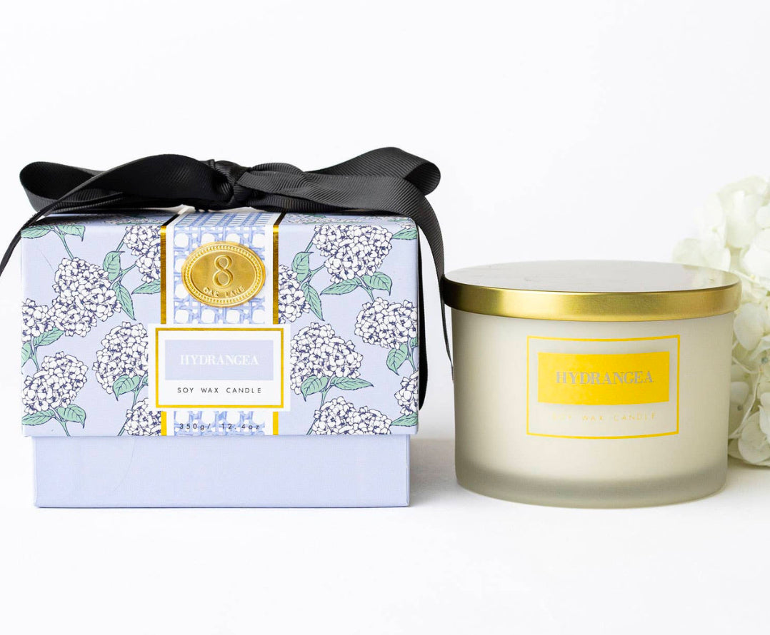 Hydrangea 3-Wick Candle
