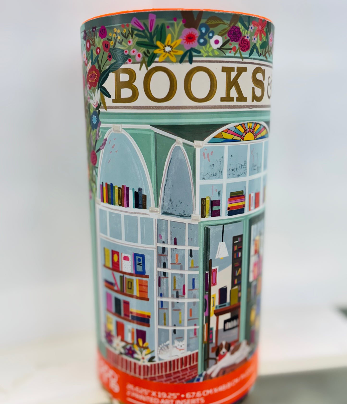 Books & Blossoms Puzzle