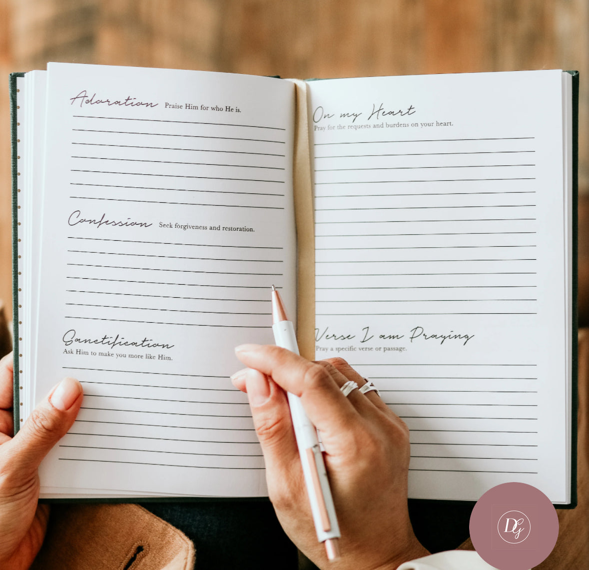 Prayer Journal Floral