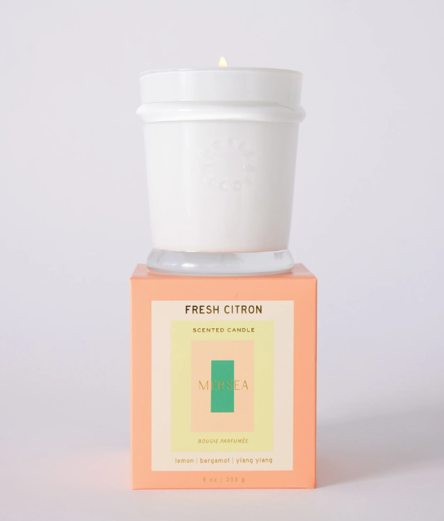 Fresh Citron Boxed Candle