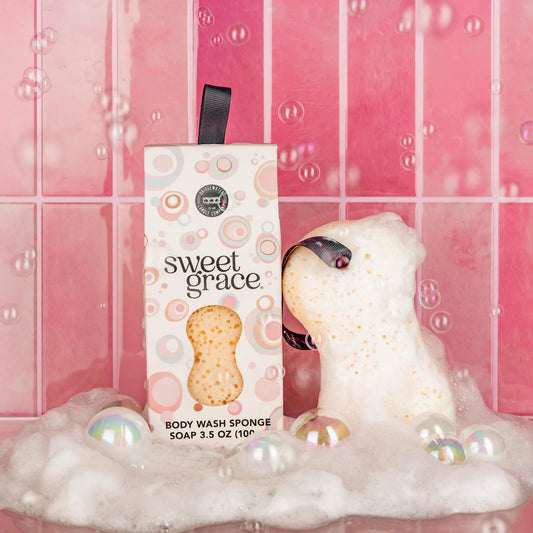 body wash sponge