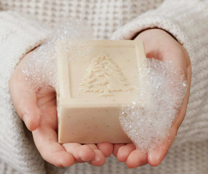 FFr bar soap and dish set