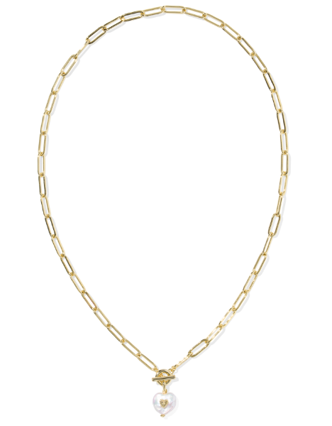 SASHA HEART SHORT PENDANT NECKLACE