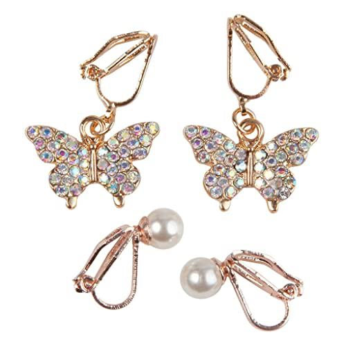 Great Pretenders Clip Butterfly Earrings