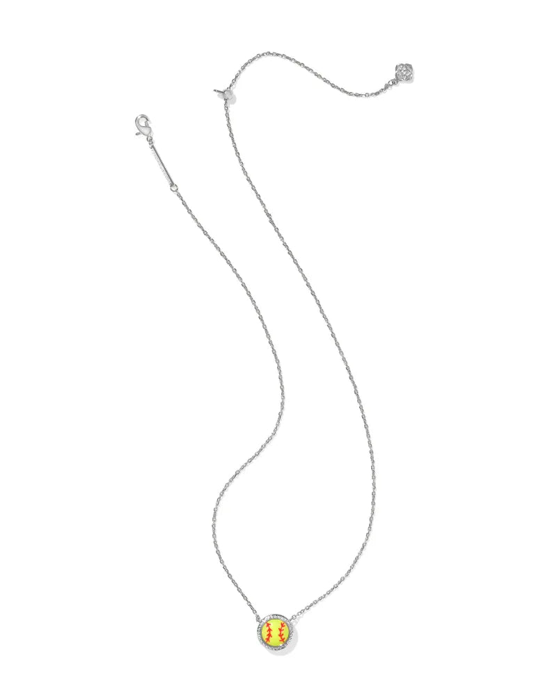 Kendra Scott Softball Necklace-Gold