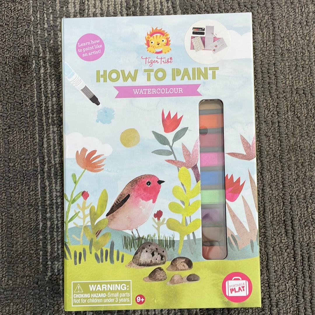 watercolor- how to paint