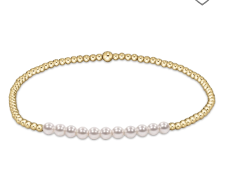 Bliss Gold and Pearl Bracelet