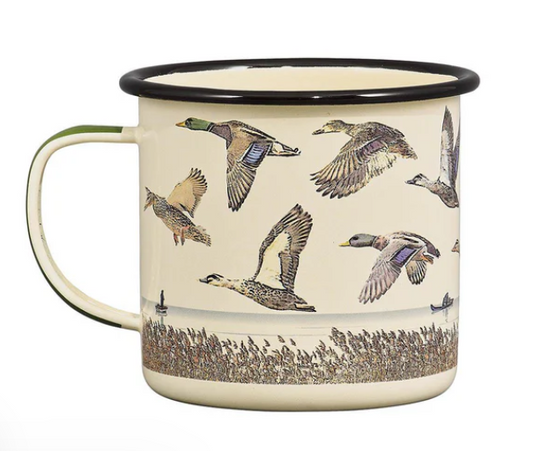lake and duck mug