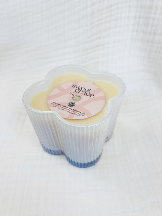 Sweet Grace Rippled Candle 7.2oz