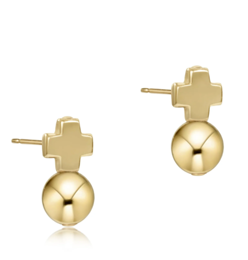 Signature Cross Earring