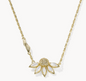 Anya Flower Short Pendent