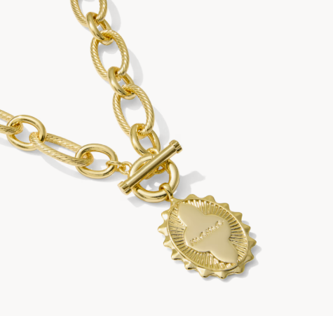 Mama Gold link Necklace