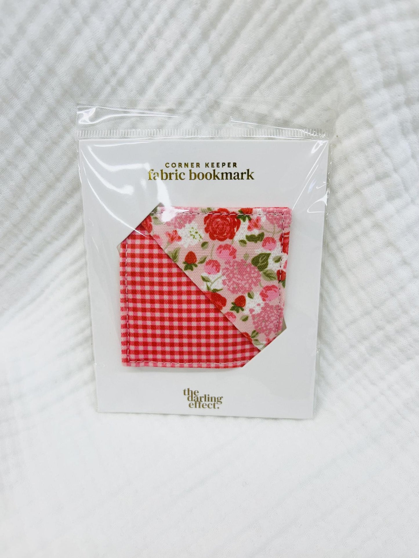 corner keeper fabric bookmark