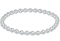 eNewton Grateful Pattern Bracelet Sterling