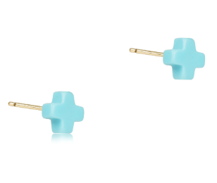Signature Cross Small Stud