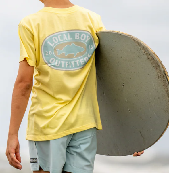 LB-Y Sandy Red SS Tee - Banana