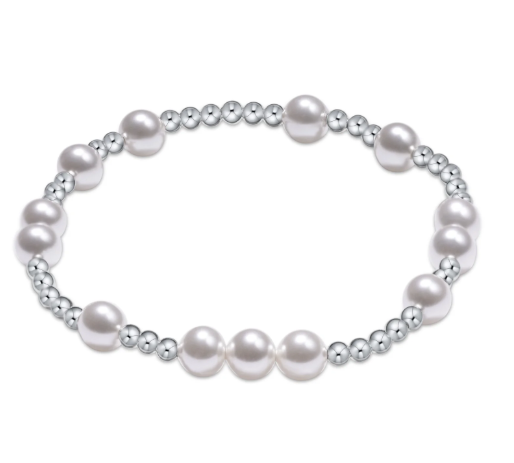 Hope Unwritten Pearl Sterling Bracelet