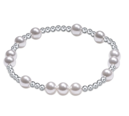 Hope Unwritten Pearl Sterling Bracelet