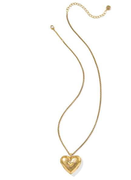DOLLY PARTON LOCKET LONG PENDANT NECKLACE