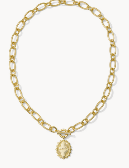 Mama Gold link Necklace