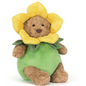 Bartholomew Bear in Daffodil Outfit