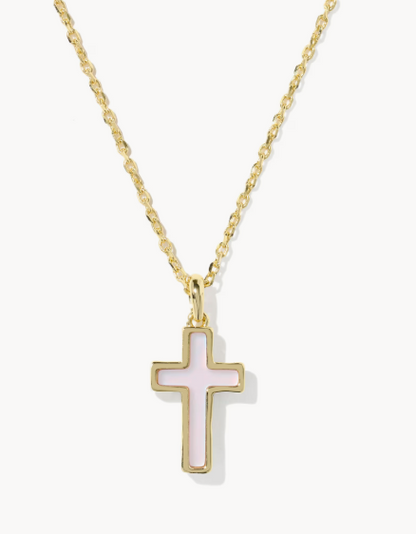 Cross Gold Pendant Necklace